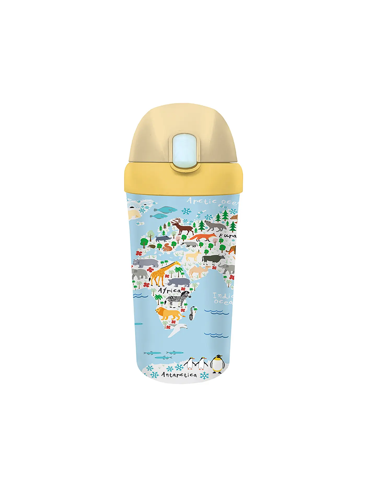 CHIC.MIC | Kinder Trinkbecher Cup bioloco plant 400ml Taste like Summer | bunt